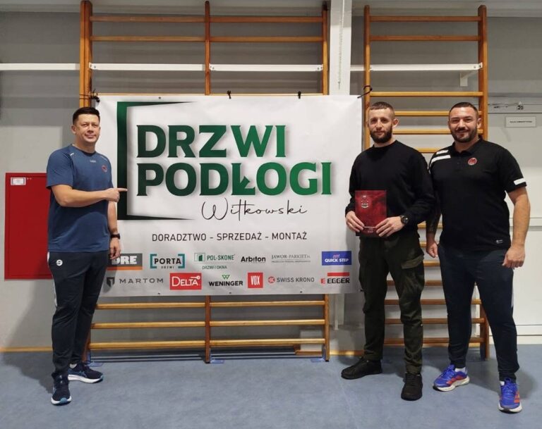 Właściciel firmy Drzwi i Podłogi Witkowscy oraz właściciele szkółki MA - KO SPORT LUBAŃ